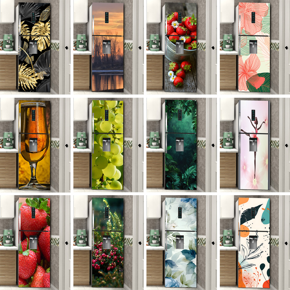 Full Cover Adhesive - Pellicola Decorativa Adesiva per Frigorifero con
