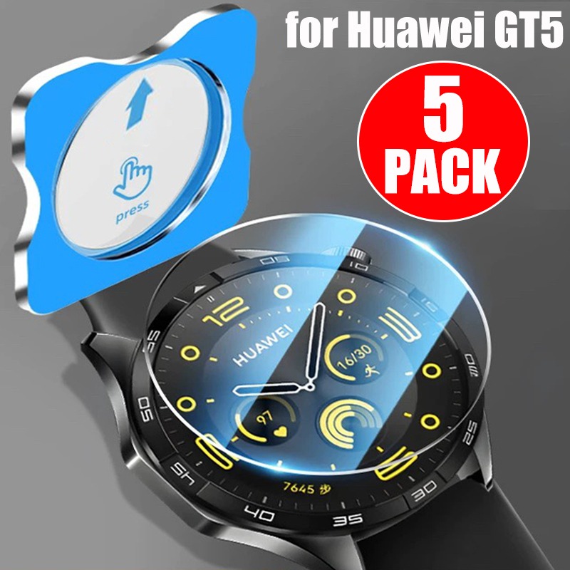 Screen Alignment Tool - 5-1PACK Vetro Temperato per Huawei Watch