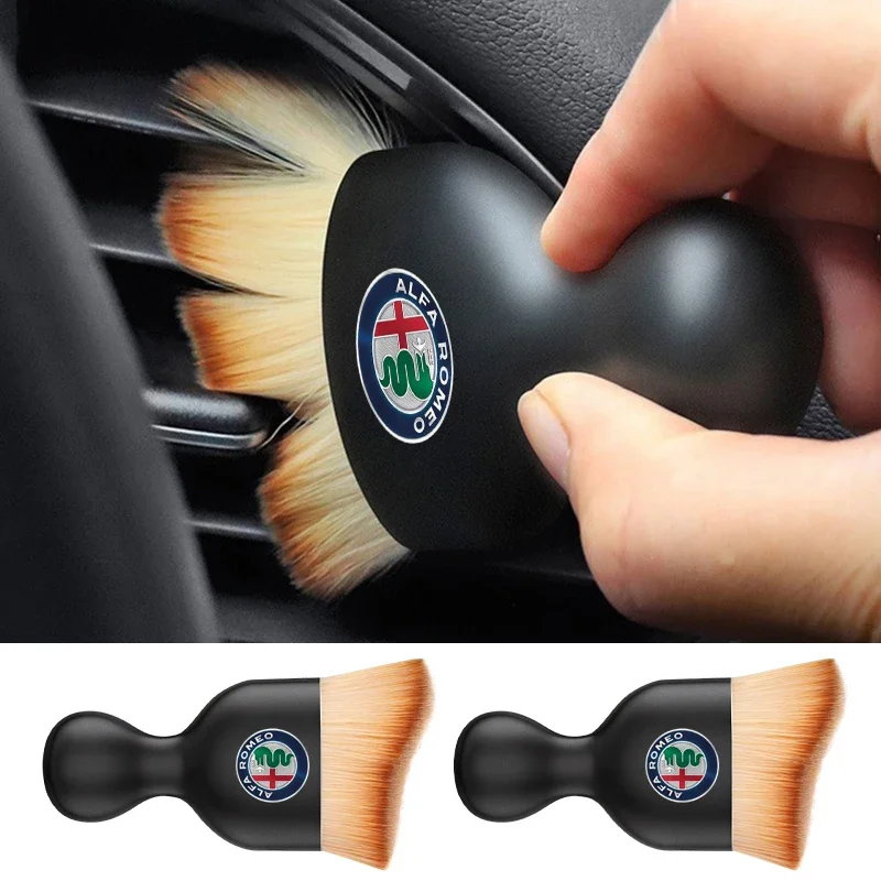 Dust Removal Sticker - Adesivo per auto Alfa Romeo, spazzola