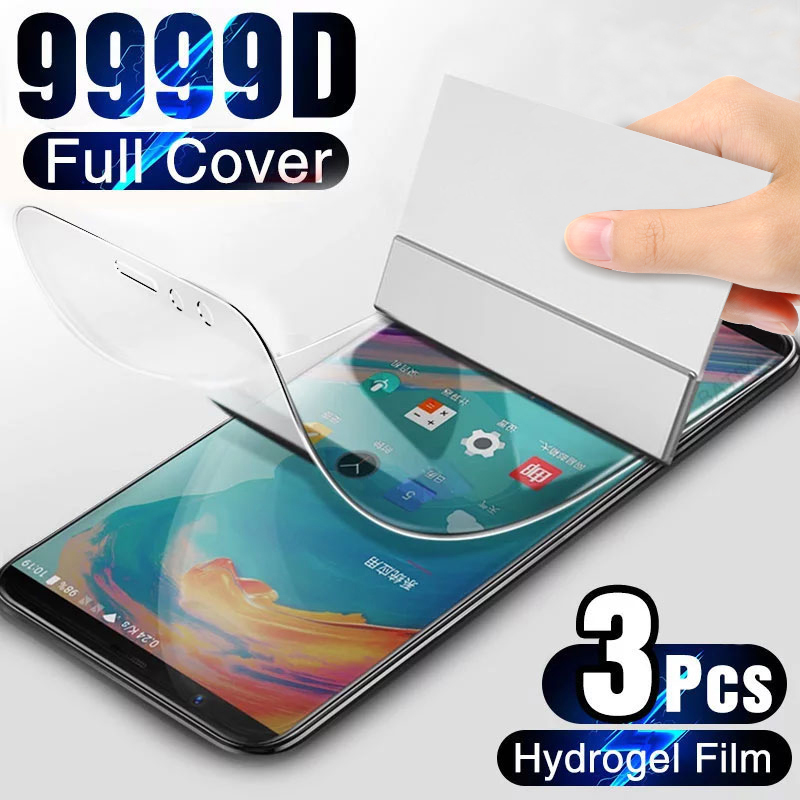 Flexible Tpu Film - 3 Pezzi Pellicola Protettiva in Idrogel