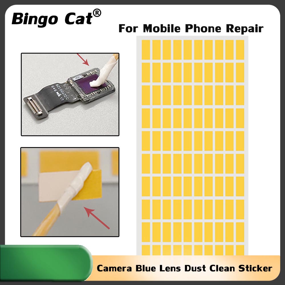 Dust Removal Sticker - Fotocamera posteriore Blue Lens Dust Clean