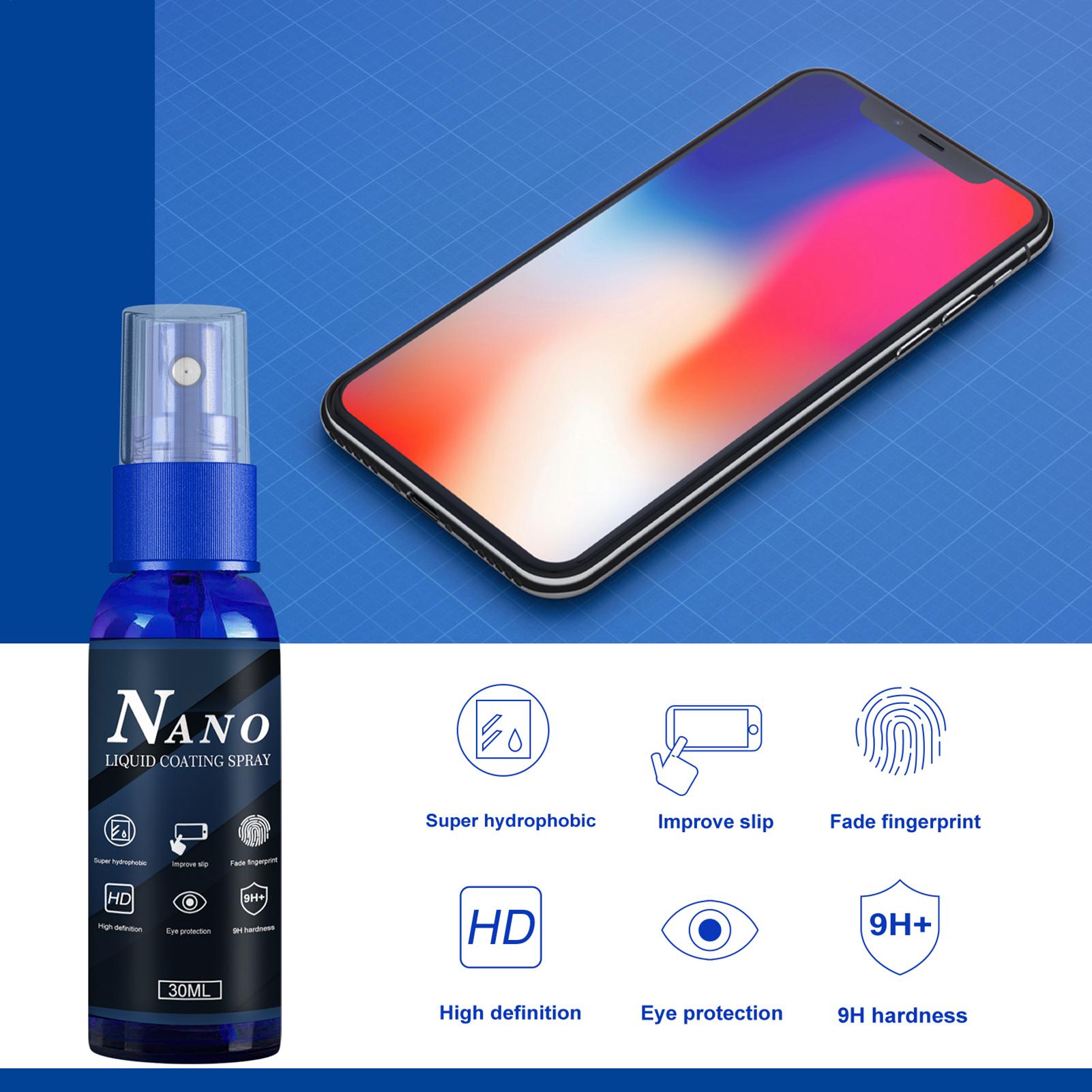 Oleophobic Coating Spray - Spray Protettivo Liquido per Schermi, Rivestimento