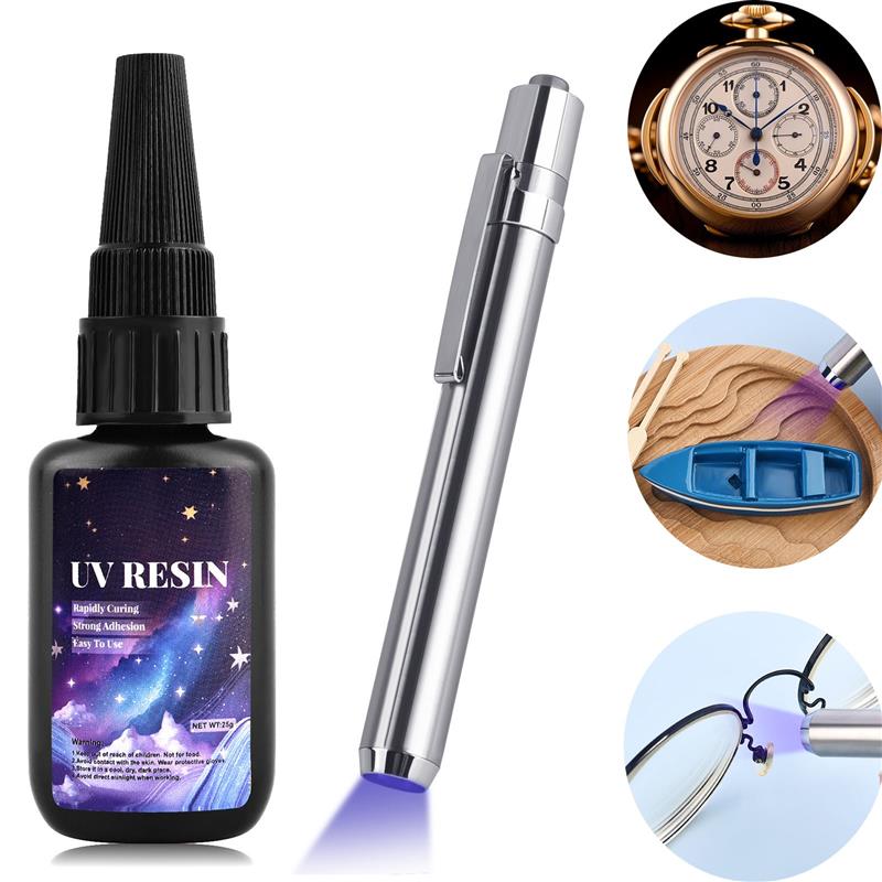 Liquid Uv Glue Kit - Kit di colla per saldatura con
