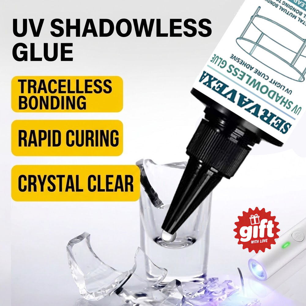 Liquid Uv Glue Kit - SERVAVEXA Kit Adesivo UV da 110ml