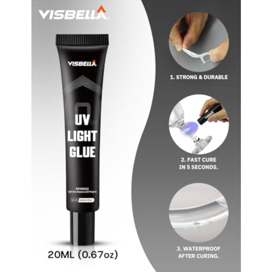 Kit Resina Adesiva UV con Lamp - Liquid Uv Glue Kit recensione e prezzo