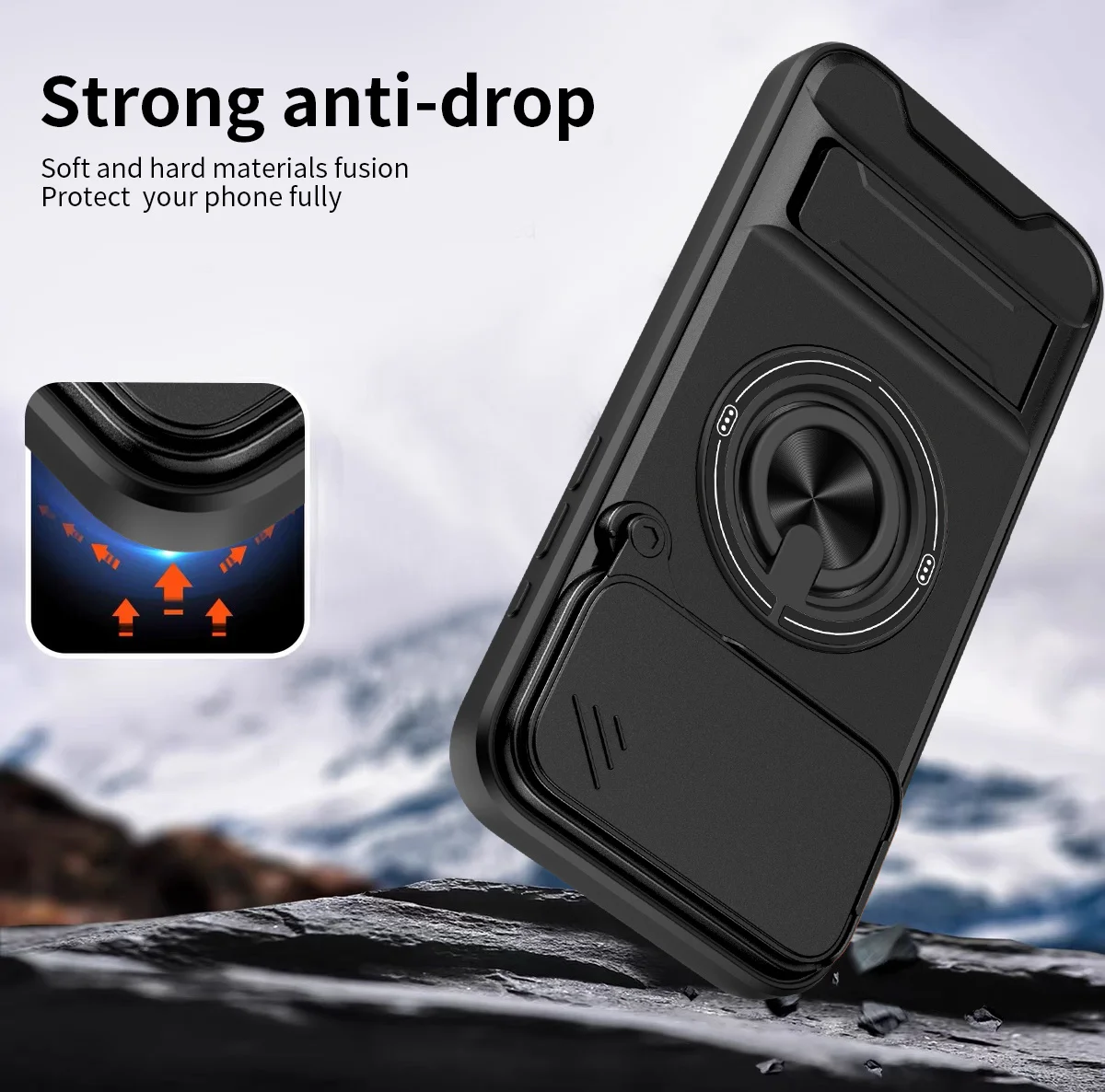Custodia magnetica per telefon - Camera Lens Protector recensione e prezzo