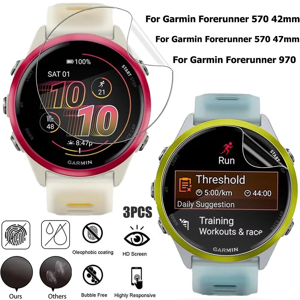 1-3 pezzi di pellicola idrogel - Smartwatch Screen Film recensione e prezzo