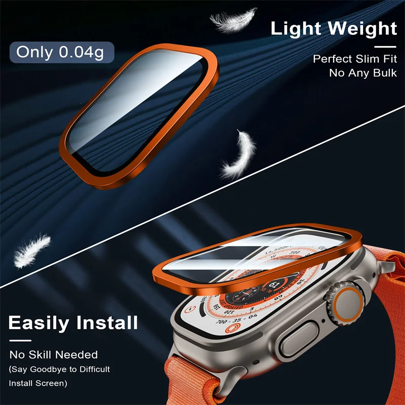 Vetro temperato per Apple Watc - Smartwatch Screen Film recensione e prezzo