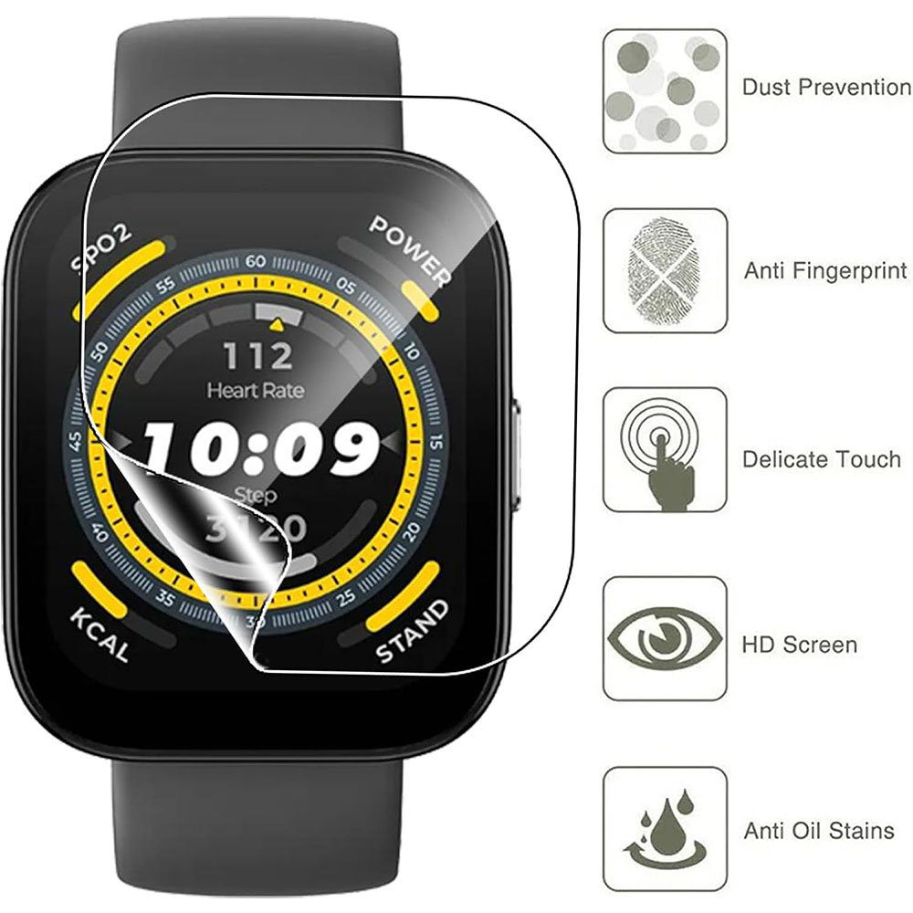 3PCS Trasparente HD Pellicola  - Smartwatch Screen Film recensione e prezzo