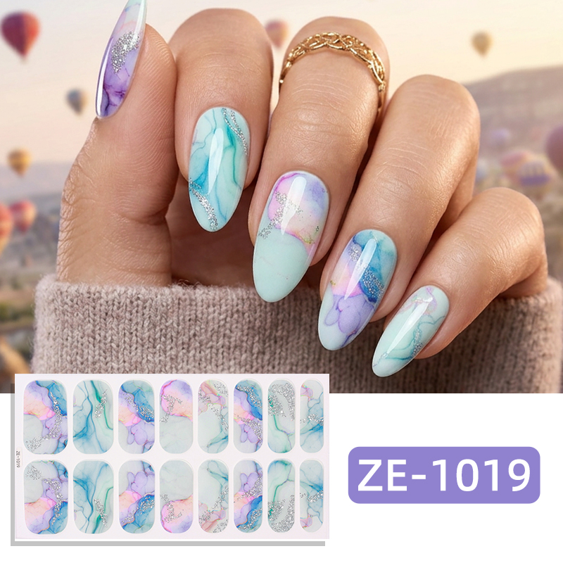 16 Adesivi per Unghie Glittera - Full Cover Adhesive recensione e prezzo