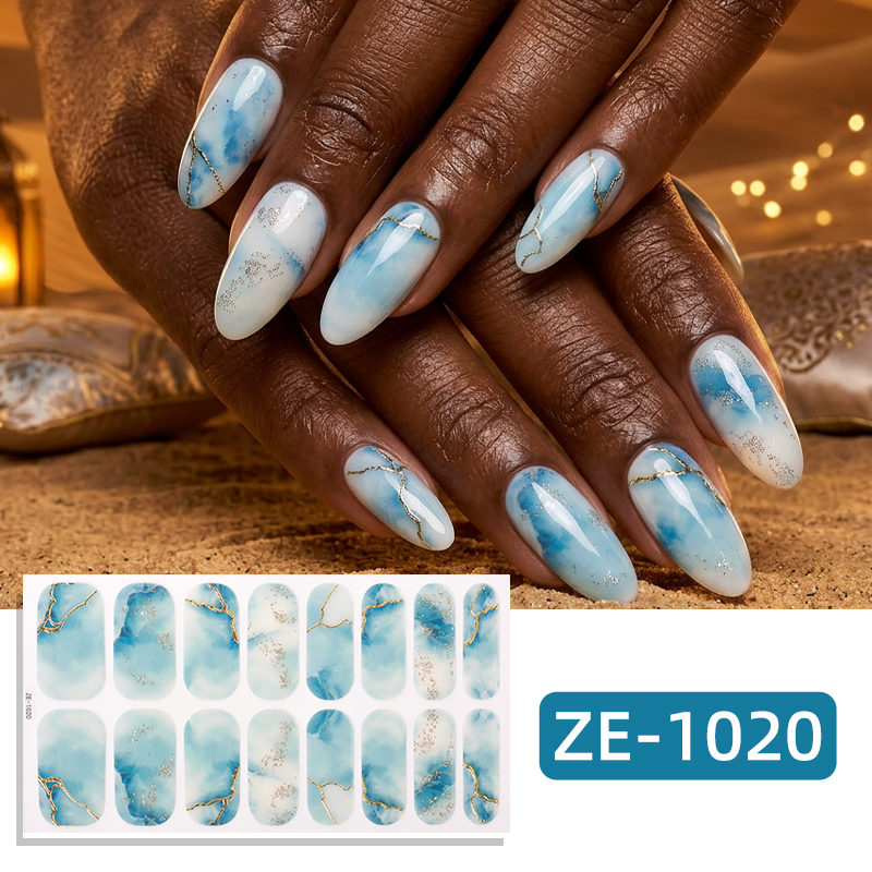 16 Adesivi per Unghie Glittera - Full Cover Adhesive recensione e prezzo