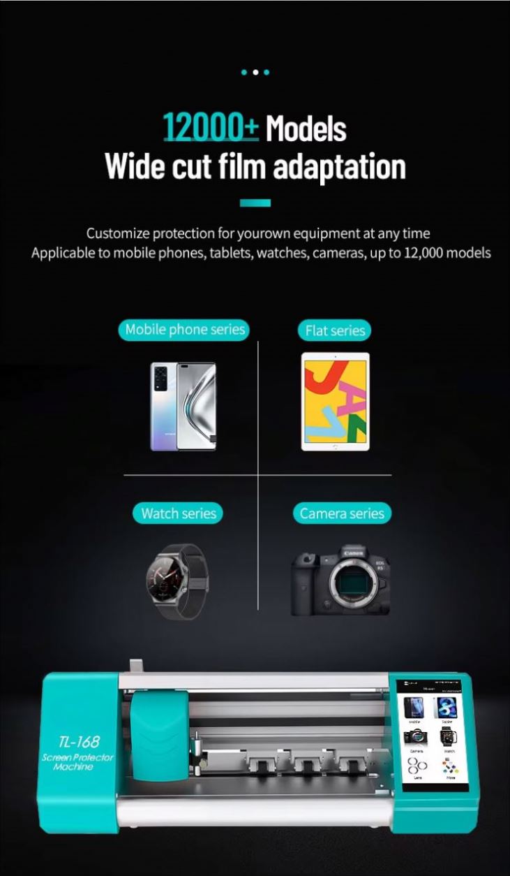 Macchina da taglio TuoLi per p - Hydrogel Screen Protector recensione e prezzo