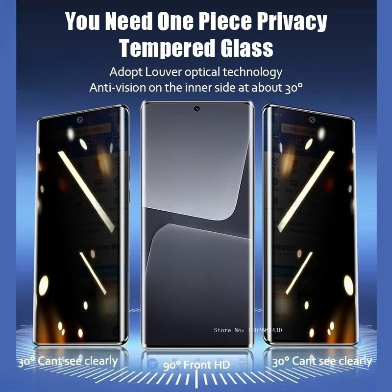 2PCS Privacy Anti Spy Peeping  - Curved Edge Screen recensione e prezzo