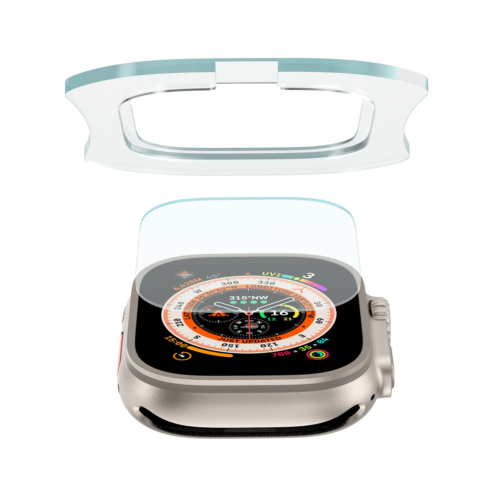 Vetro temperato per Apple Watc - Screen Alignment Tool recensione e prezzo