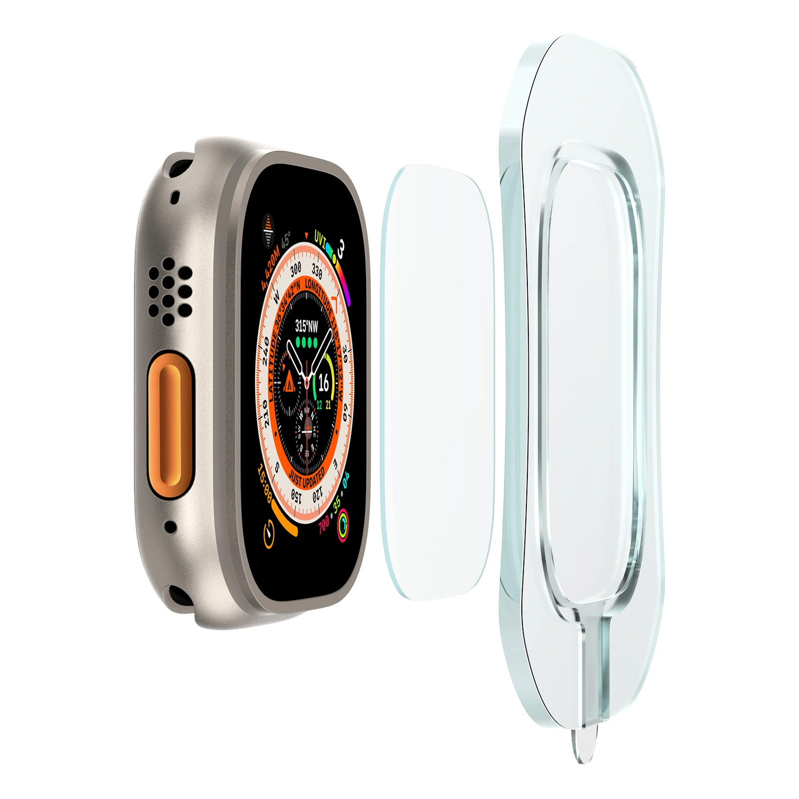 Vetro temperato per Apple Watc - Screen Alignment Tool recensione e prezzo